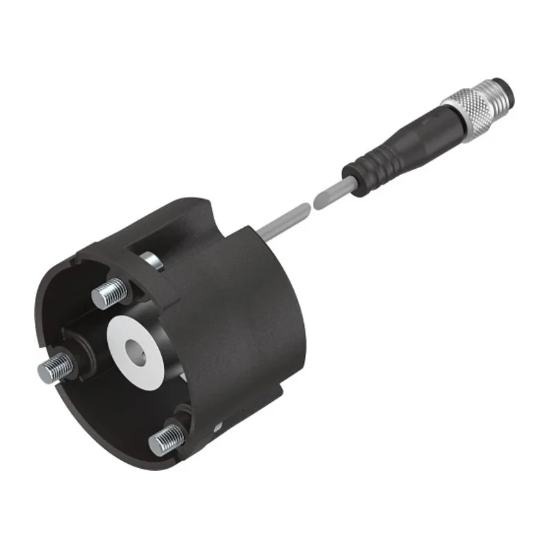 Festo Cable with Plug Pneumatic Sensor IP68 IP65 30V DC NPN 2 Switching Output SRBS-Q12-12-E270-EP-1-S-M8