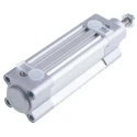 Festo Pneumatic Piston Rod Cylinder Double Acting 32mm Bore 30mm Stroke Aluminium Body DSBC-32-30-PPSA-N3