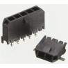 Molex Micro-Fit 3.0 Series Right Angle Surface PCB Header 6 Contacts 3 mm Pitch 1 Row Shrouded 43650-0613