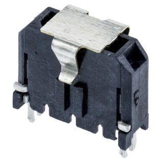 Molex Micro-Fit 3.0 Series Straight Surface PCB Header, 3 Contacts, 3 mm Pitch, Shrouded, Brass Gold Plated, 5A 43650-0323