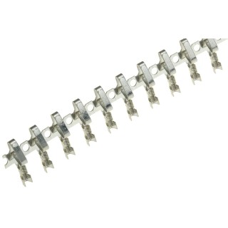 Molex 2578 Series Female Crimp Terminal, 26 AWG Min Crimp, 22 AWG Max, Brass Tin-Plated Contact, Crimp 08-50-0107