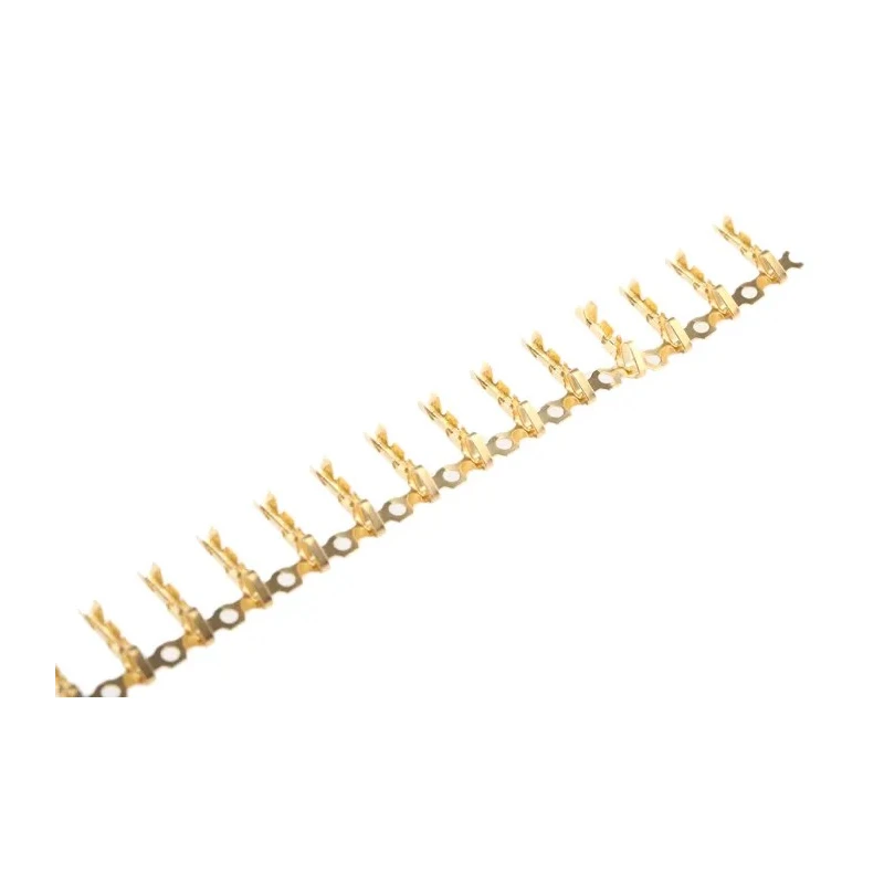 Molex 4809 Series Female Crimp Terminal 4A Current Gold Plated Brass Contact 30-22 AWG 08-56-0120