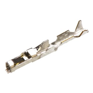 Molex 90119 Series Female Crimp Terminal for 28 AWG to 26 AWG Wire, Gold Plated, Phosphor Bronze, Crimp Type 90119-0121