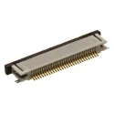 Molex 0.5 mm Pitch 30 Way Right Angle Female FPC Connector, Solder 52437-3071