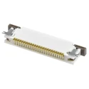Molex 0.5 mm Pitch 24 Way Right Angle Female Easy-On Solder FPC Connector 52437-2471