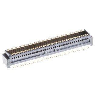 Molex SlimStack Series Straight Surface PCB Header 80 Contacts 0.5 mm Pitch 2 Row Shrouded 53916-0808