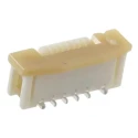 Molex 52559 1 mm Pitch 8 Way Straight Female FPC Connector, Solder 52559-0853