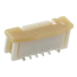 Molex 1 mm Pitch 8 Way Straight Female FPC Connector, Solder, 50V, 500mA 52559-0853