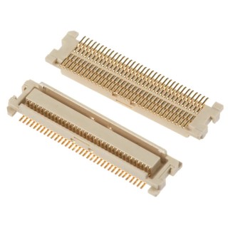 Molex SlimStack Series 70-Contact 2 Row Straight Surface PCB Socket 0.5 mm Pitch Solder 52991-0708