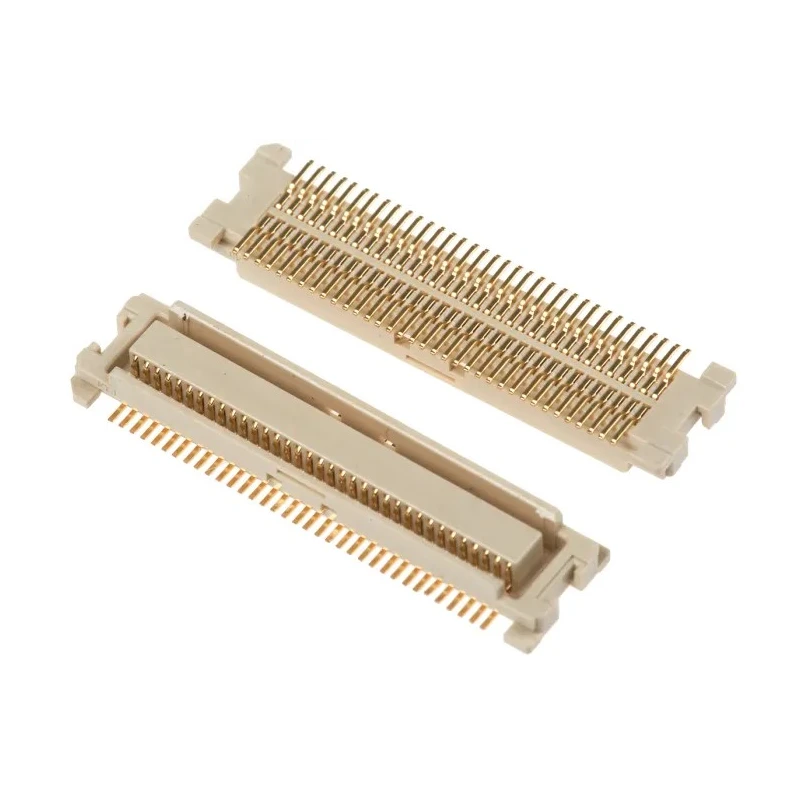 Molex SlimStack Series 70-Contact 2 Row Straight Surface PCB Socket 0.5 mm Pitch Solder 52991-0708