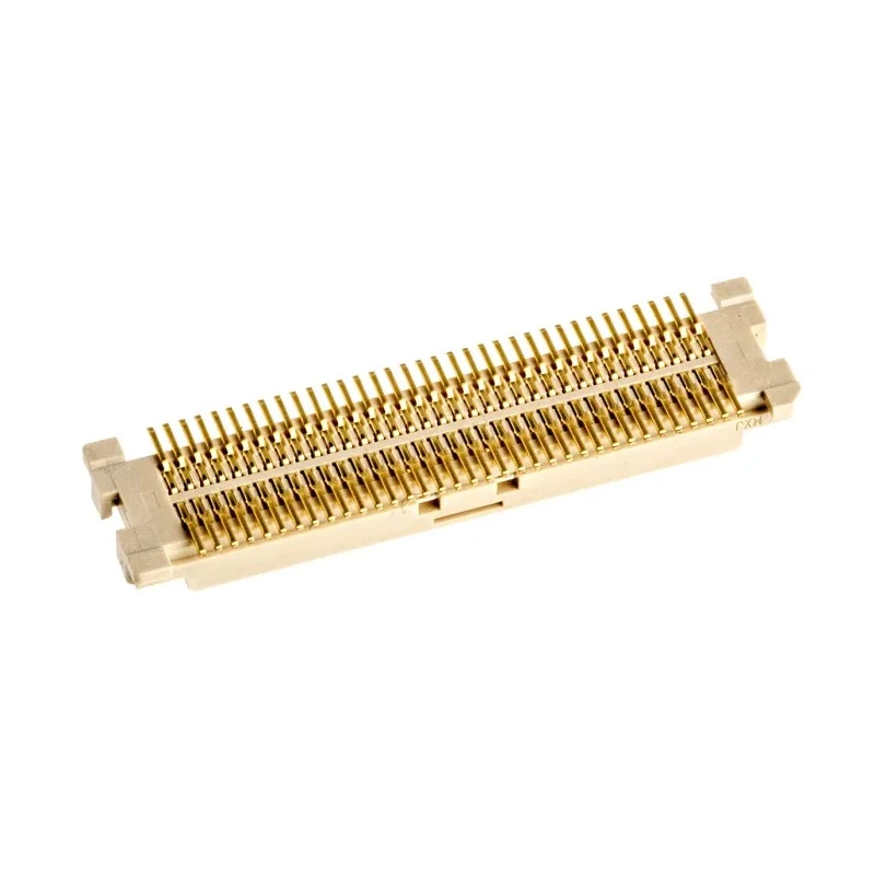 Molex SlimStack Series 70-Contact 2 Row Straight Surface PCB Socket 0.5 mm Pitch Solder 52991-0708