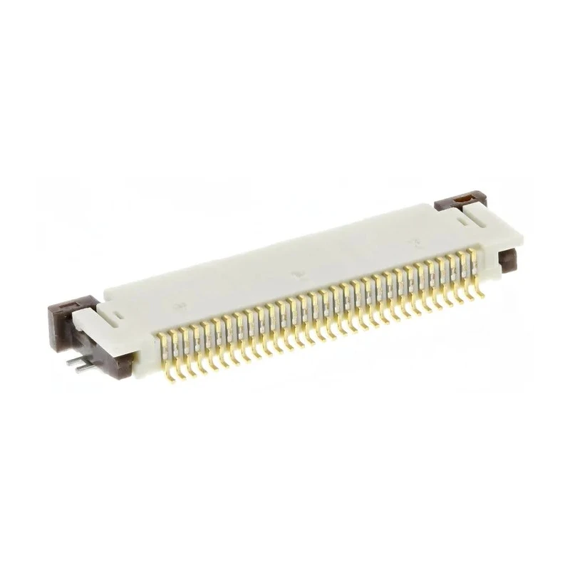 Molex 0.5 mm Pitch 30 Way Right Angle Female FPC Connector, Solder 54104-3031