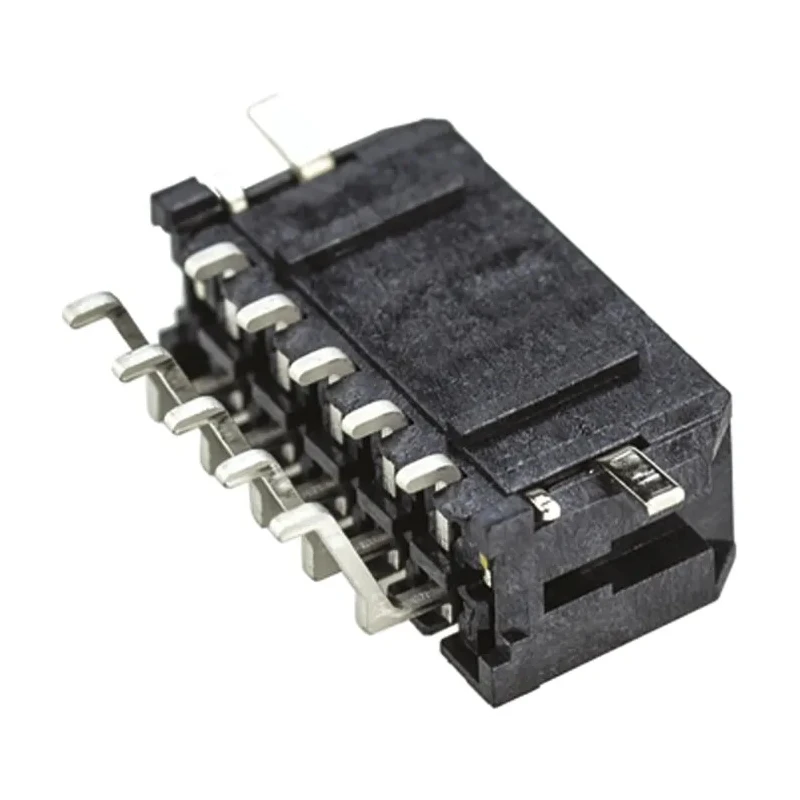 Molex 43045 Series Right Angle Surface PCB Header, 10 Contact, 3 mm Pitch, 2 Row, Shrouded 43045-1010