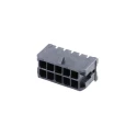 Molex 43045 Series Right Angle Surface PCB Header, 10 Contact, 3 mm Pitch, 2 Row, Shrouded 43045-1010