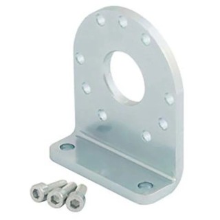 Festo Mounting Bracket for Pneumatic Cylinder DAMH-Q12-32, Model DAMH-Q12-32, RoHS Compliant, Made in Germany DAMH-Q12-32