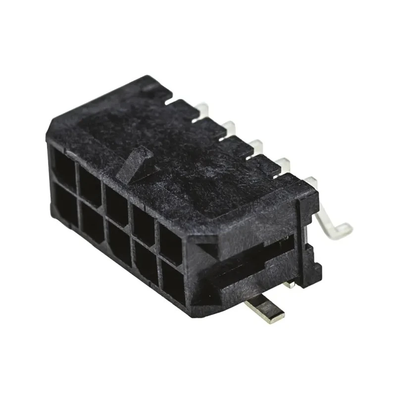 Molex PCB Header Right Angle Surface Mount 10 Contacts 3 mm Pitch 2 Row Shrouded 43045-1010