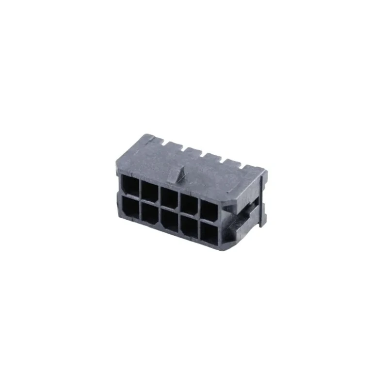 Molex PCB Header Right Angle Surface Mount 10 Contacts 3 mm Pitch 2 Row Shrouded 43045-1010