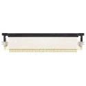 Molex 0.5 mm Pitch 50 Way Right Angle Female Easy-On FPC Connector, Solder Termination 54132-5062