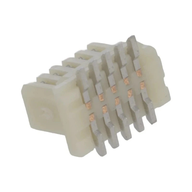 Molex 52465 Series Straight Surface PCB Socket, 10-Contact, 2 Row, 0.8 mm Pitch, Solder Termination 52465-1071