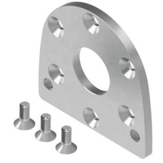 Festo Flange for Use with DRVS Series Semi-Rotary Drives DAMF-Q12-16