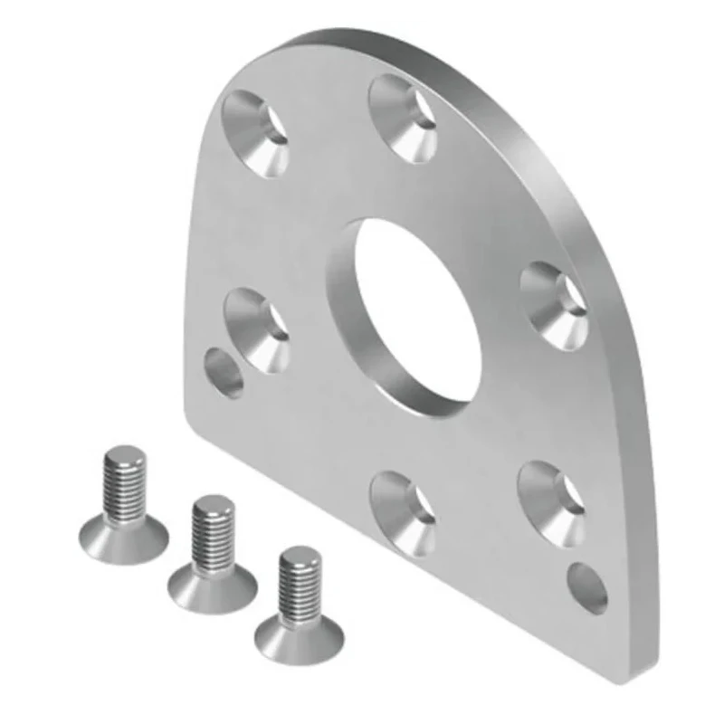 Festo Flange for Use with DRVS Series Semi-Rotary Drives DAMF-Q12-16