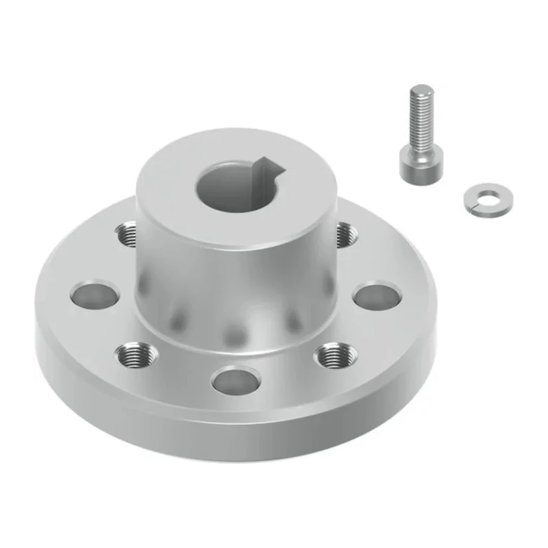 Festo Flange for Use With DRVS Series Semi-Rotary Drives 25mm Bore DARF-Q12-25