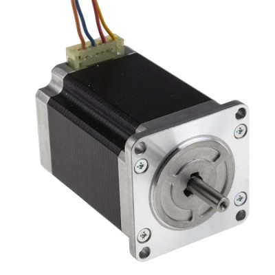Sanyo Denki 103H7 Series Stepper Motor 48V, 1.65Nm Torque, 1.8° Step Angle, 56 x 56 mm Frame, 6.35 mm Shaft 103H7126-1740