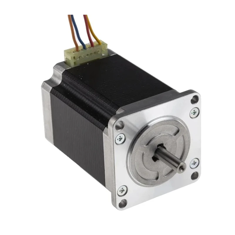 Sanyo Denki 103H7 Series Stepper Motor 48V, 1.65Nm Torque, 1.8° Step Angle, 56 x 56 mm Frame, 6.35 mm Shaft 103H7126-1740