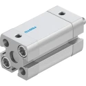 Festo Pneumatic Cylinder ADN-12-20-A-P-A Double Acting 12mm Bore 20mm Stroke Aluminium Body Germany