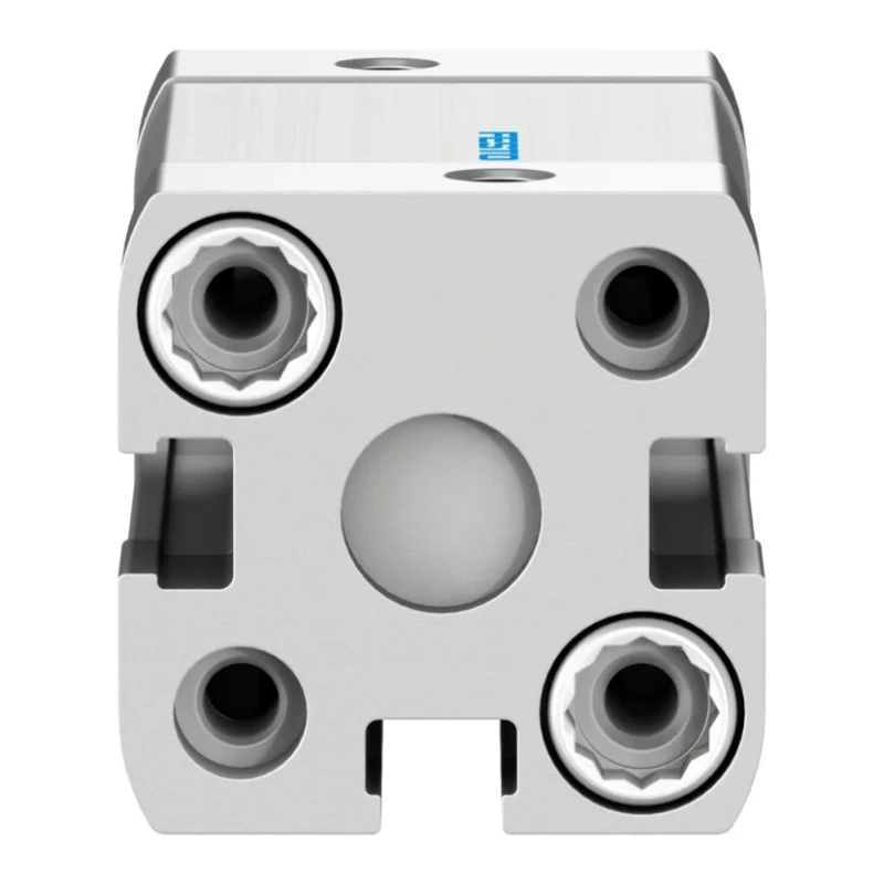 Festo Pneumatic Cylinder ADN Series Double Acting 16mm Bore 20mm Stroke Through Hole Mount Aluminium Body ADN-16-20-A-P-A