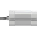 Festo Pneumatic Cylinder ADN Series Double Acting 16mm Bore 20mm Stroke Through Hole Mount Aluminium Body ADN-16-20-A-P-A