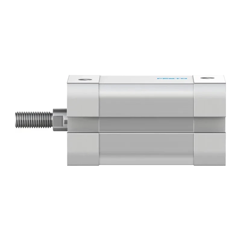 Festo Pneumatic Cylinder ADN Series Double Acting 16mm Bore 20mm Stroke Through Hole Mount Aluminium Body ADN-16-20-A-P-A