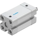 Festo Pneumatic Cylinder ADN Series Double Acting 16mm Bore 20mm Stroke Through Hole Mount Aluminium Body ADN-16-20-A-P-A