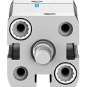 Festo Pneumatic Cylinder ADN Series Double Acting 16mm Bore 20mm Stroke Through Hole Mount Aluminium Body ADN-16-20-A-P-A