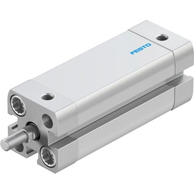 Festo Pneumatic Cylinder Double Acting with 12mm Bore, 40mm Stroke, Aluminium Body, Through Hole Mount ADN-12-40-A-P-A