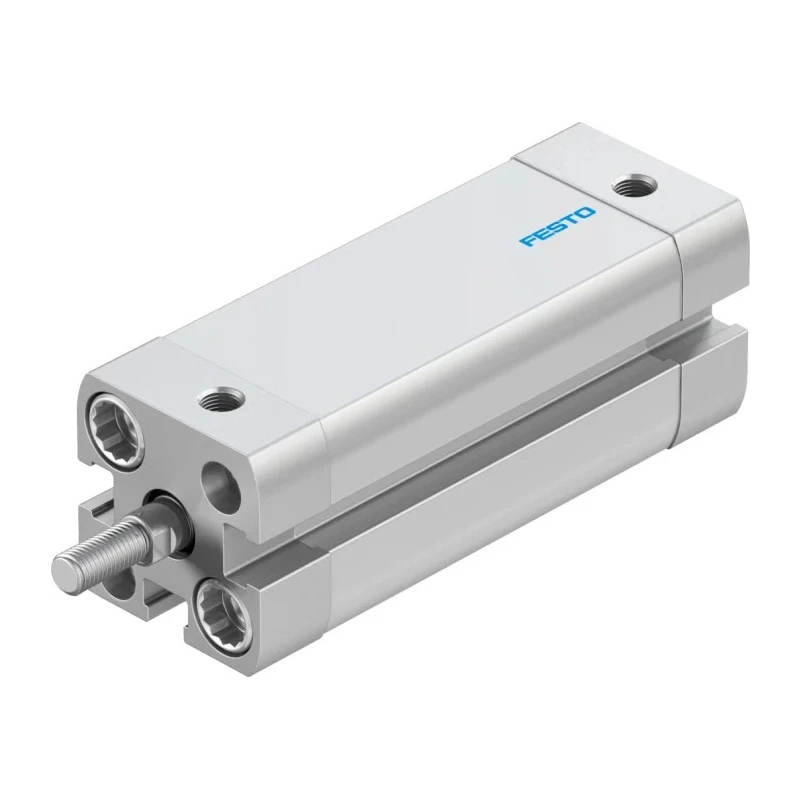 Festo Pneumatic Cylinder Double Acting with 12mm Bore, 40mm Stroke, Aluminium Body, Through Hole Mount ADN-12-40-A-P-A
