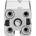 Festo Pneumatic Cylinder Double Acting with 12mm Bore, 40mm Stroke, Aluminium Body, Through Hole Mount ADN-12-40-A-P-A