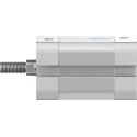 Festo Pneumatic Cylinder ADN Series Double Acting 16mm Bore, 15mm Stroke, Aluminium Body, Flexible Cushioning ADN-16-15-A-P-A