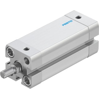 Festo Pneumatic Cylinder ADN Series 16mm Bore, 40 mm Stroke, Double Acting, Aluminium Body ADN-16-40-A-P-A