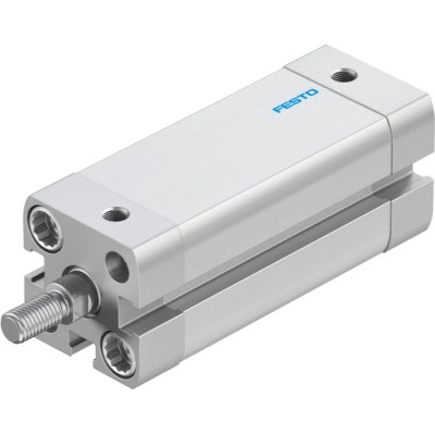 Festo Pneumatic Cylinder ADN Series 16mm Bore, 40 mm Stroke, Double Acting, Aluminium Body ADN-16-40-A-P-A