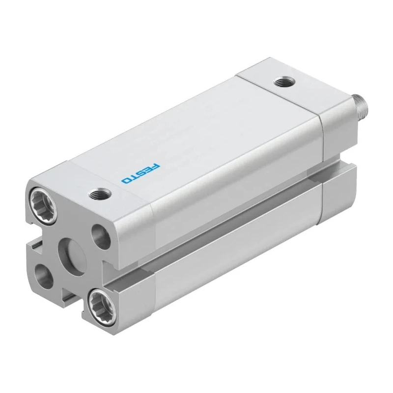 Festo Pneumatic Cylinder ADN Series 16mm Bore, 40 mm Stroke, Double Acting, Aluminium Body ADN-16-40-A-P-A