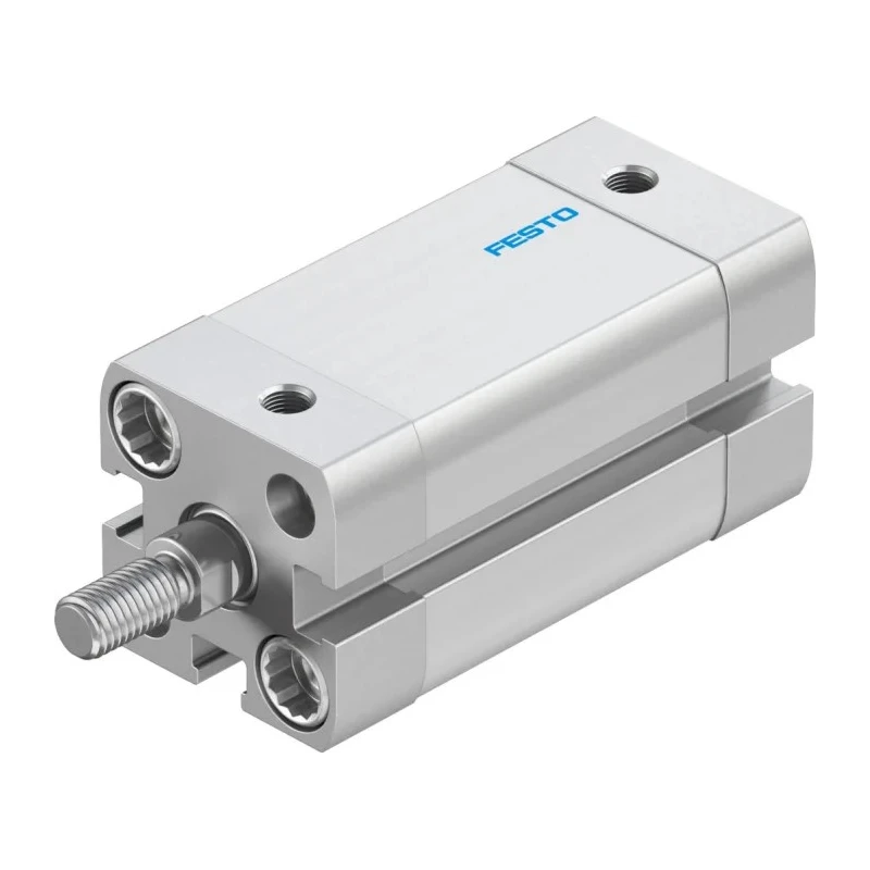 Festo Pneumatic Cylinder ADN Series 16mm Bore, 25mm Stroke, Double Acting, Aluminium Body ADN-16-25-A-P-A