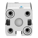 Festo Pneumatic Cylinder ADN Series 16mm Bore, 25mm Stroke, Double Acting, Aluminium Body ADN-16-25-A-P-A