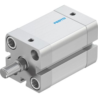 Festo Pneumatic Cylinder ADN Series Double Acting Aluminium Body 25mm Bore 25mm Stroke ADN-25-25-A-P-A