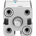 Festo Pneumatic Cylinder ADN Series 16mm Bore, 25mm Stroke, Double Acting, Aluminium Body ADN-16-25-A-P-A