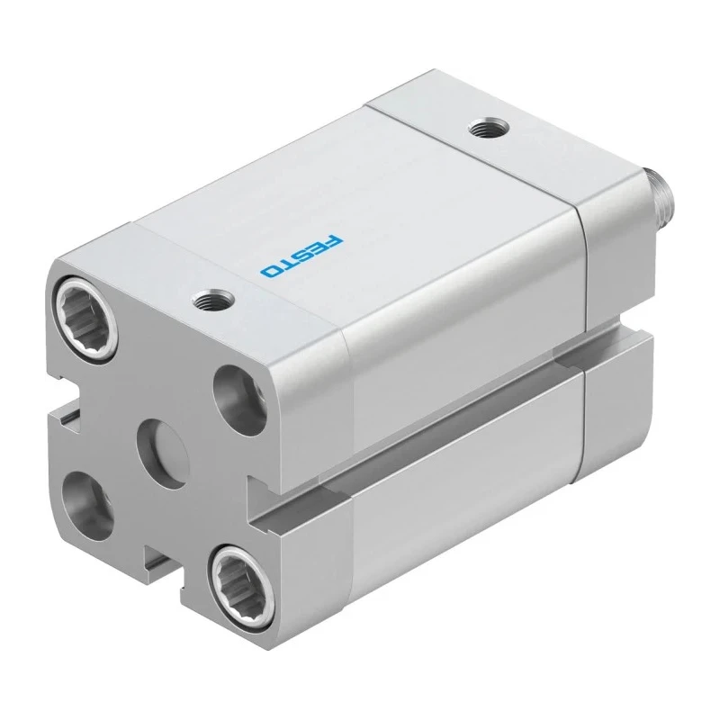 Festo Pneumatic Cylinder ADN Series Double Acting Aluminium Body 25mm Bore 25mm Stroke ADN-25-25-A-P-A