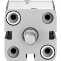 Festo Pneumatic Cylinder ADN Series Double Acting Aluminium Body 25mm Bore 25mm Stroke ADN-25-25-A-P-A