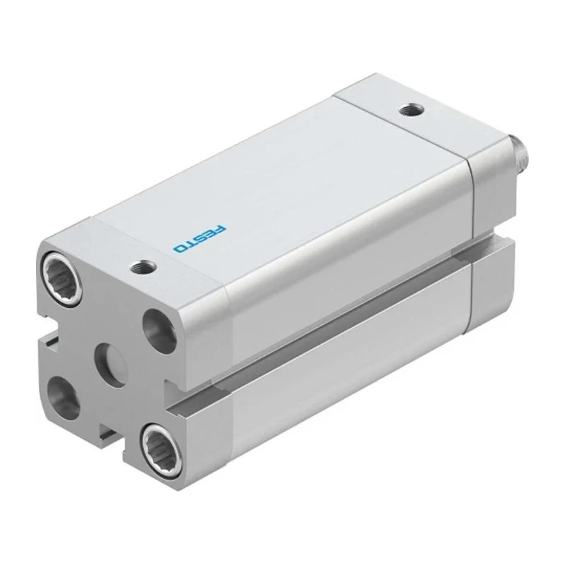 Festo Pneumatic Cylinder Double Acting Aluminium Body 25mm Bore 50mm Stroke 10 Bar Max Pressure ADN-25-50-A-P-A