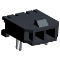 Molex Micro-Fit 3.0 Series Right Angle Surface PCB Header 2 Contacts 3mm Pitch Shrouded 43650-0209