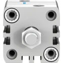 Festo Pneumatic Cylinder ADN Series Double Acting 32mm Bore 10mm Stroke Aluminium Body ADN-32-10-A-P-A